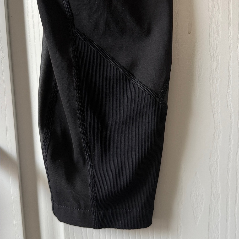 Lululemon Wunder Under High-Rise Tight *Shine size 12 black workout gym RARE - Picture 7 of 9